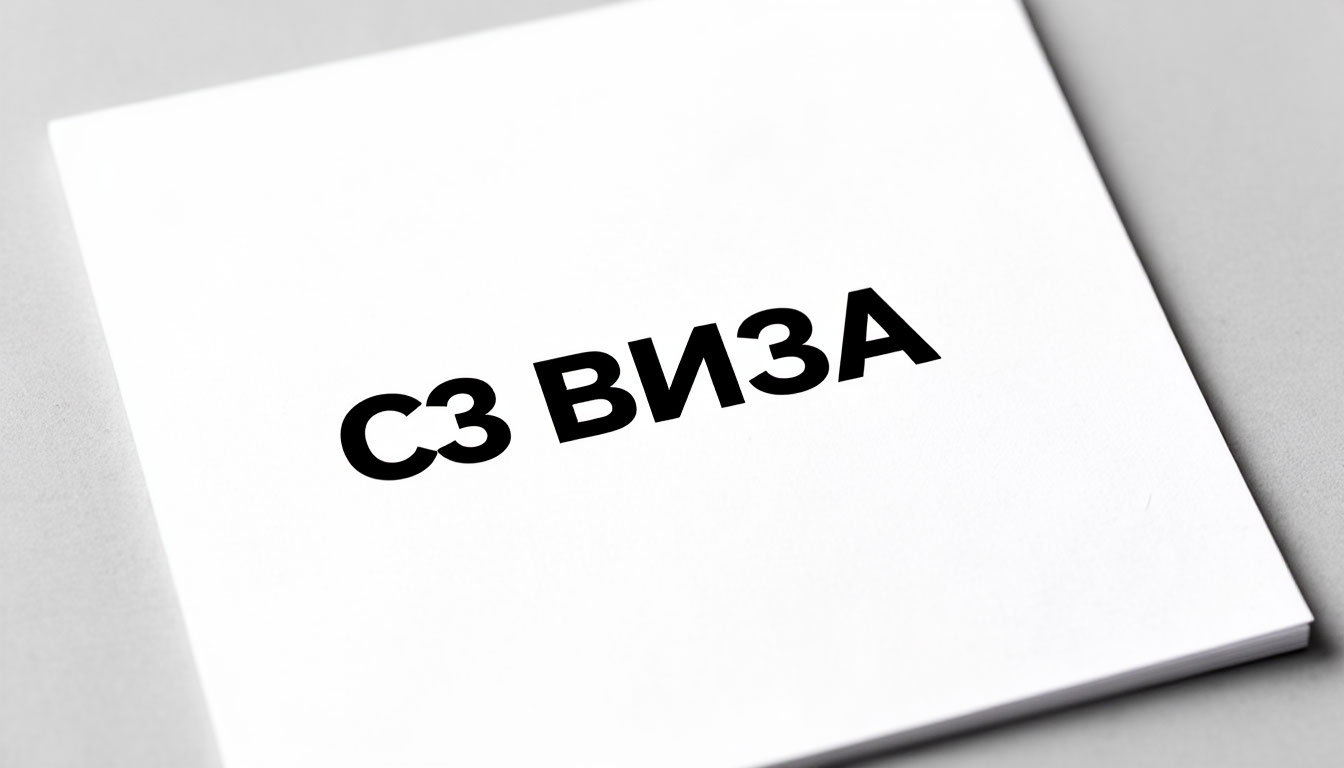 c3 виза бланк