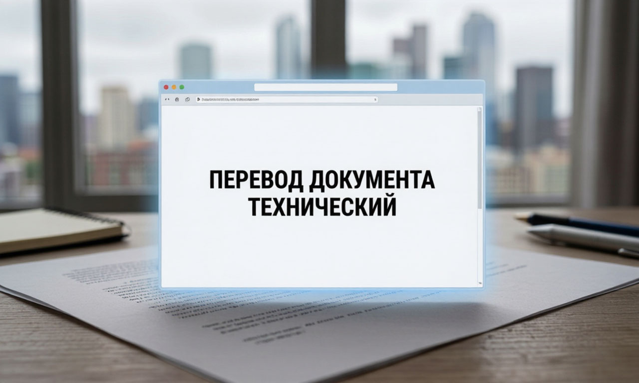 тех. перевод
