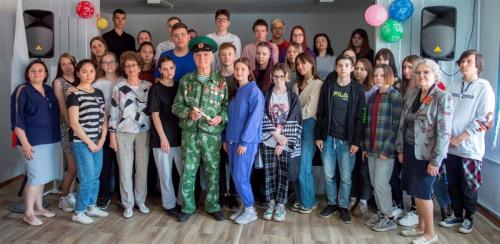 Студенты НТПП на встрече с Геннадием Михайловичем Пинжиным.